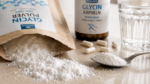 Glycin verstehen: Einnahme, Qualität und worauf Du beim Kauf achten solltest