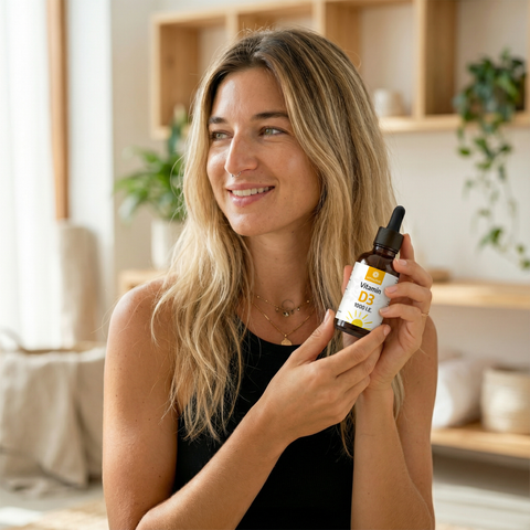 Vitamin D3 verstehen: Tropfen, IE, D3+K2 und Calcium richtig einordnen