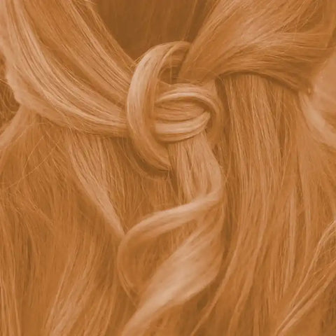 Profi-Pflanzenhaarfarbe SET "warmes helles Kupfer-Blond - warm tizian blond"