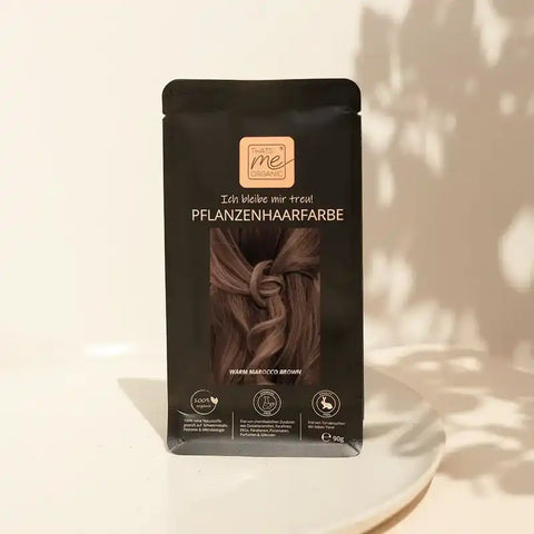 Profi-Pflanzenhaarfarbe SET warmes Marokko-Braun "warm marocco brown"