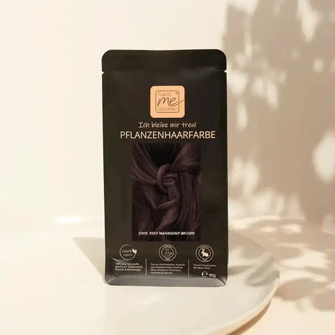 Professional Plant Hair Colour SET Cool Deep Mahogany Brown