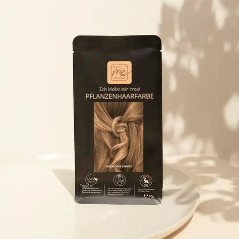 Profi-Pflanzenhaarfarbe SET "warmes dunkles Sahara Blond - warm dark Sahara blond"
