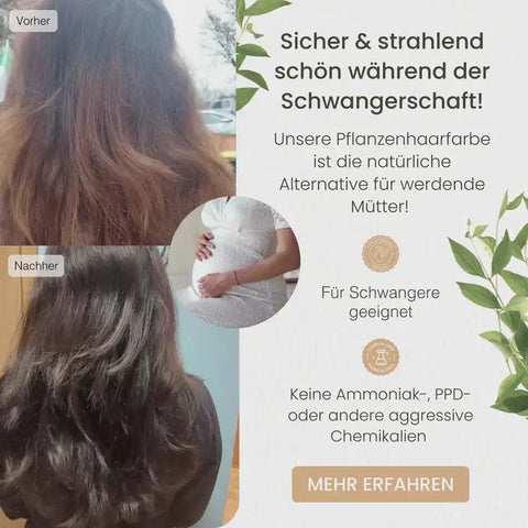 Profi-Pflanzenhaarfarbe SET kühles dunkles Schwarz "cool deep black"