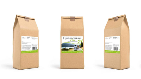 Hyaluronsäure Vita 180 Kapseln im Glas - VITALOVE - Naturprodukte