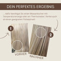 Vorher-Nachher Vergleich blondiertes Haar, Tipps für perfektes Farbergebnis, deutsche Anleitung