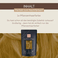 Professional Plant Hair Colour SET Warm Sahara Blond