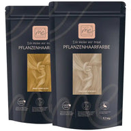 Coloration capillaire végétale professionnelle blond d'été froid "cool summer blond in 2-Steps" 2x 90g recharges