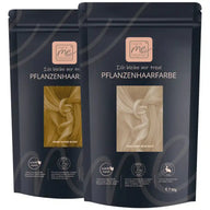 Profi-Pflanzenhaarfarbe kühles Sahara-Blond "cool sahara blond in 2-Steps" 2x 90g Nachfüllpacks