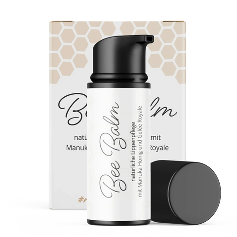 Bee Balm - natürlicher Lippenpflegebalsam mit Manuka Honig, Gelée Royale & Retinol - VITALOVE - Naturprodukte