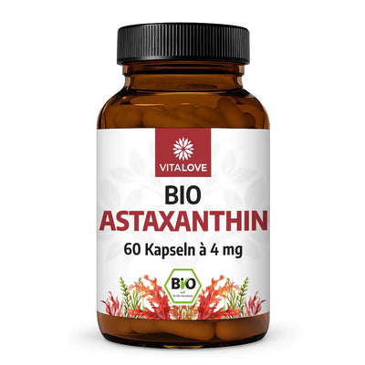 Bio Astaxanthin Kapseln 4 mg – 60 Stück