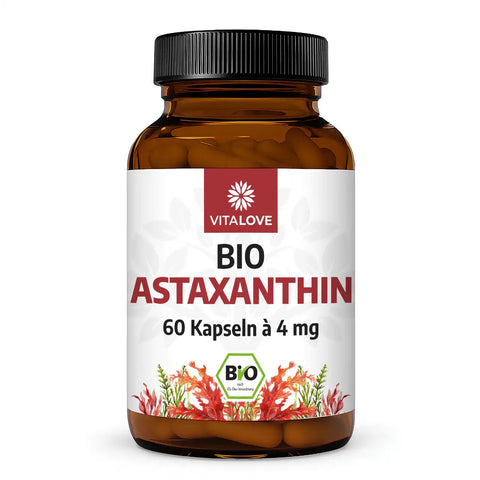 Bio Astaxanthin Kapseln 4 mg von VITALOVE