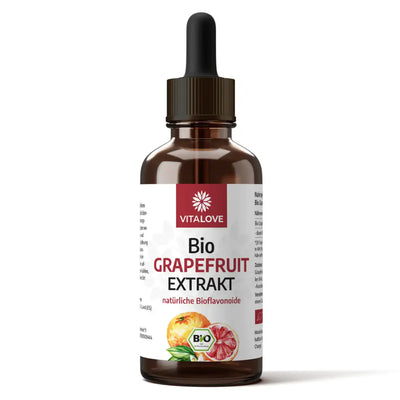 Bio Grapefruitkernextrakt Tropfen aus Spanien – 50 ml