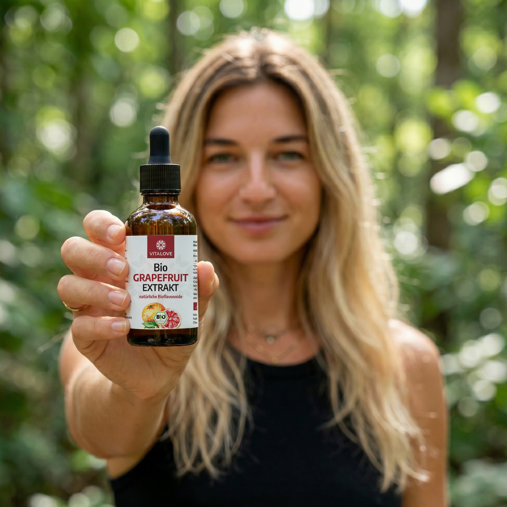 Organic Grapefruit Seed Extract Drops from Spain – 50 ml