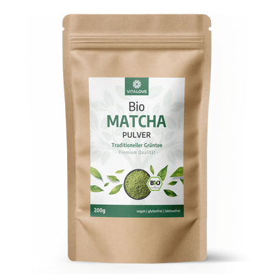 Bio Matcha Pulver (traditioneller Grüntee)