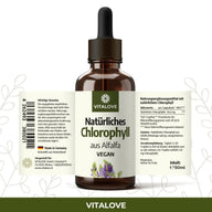 Chlorophyll Drops (Natural from Alfalfa) - 50 ml