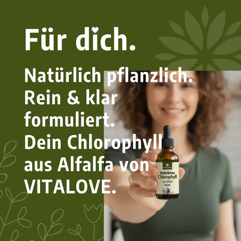 Chlorophyll Drops (Natural from Alfalfa) - 50 ml