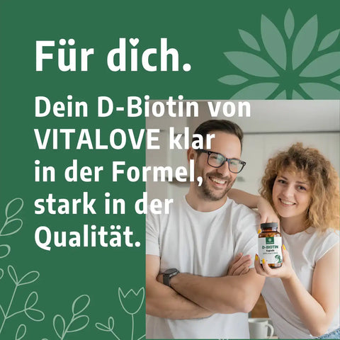 Biotin Kapseln (Vitamin B7) – 180 Kapseln