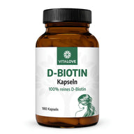 Biotin Kapseln (Vitamin B7) – 180 Kapseln
