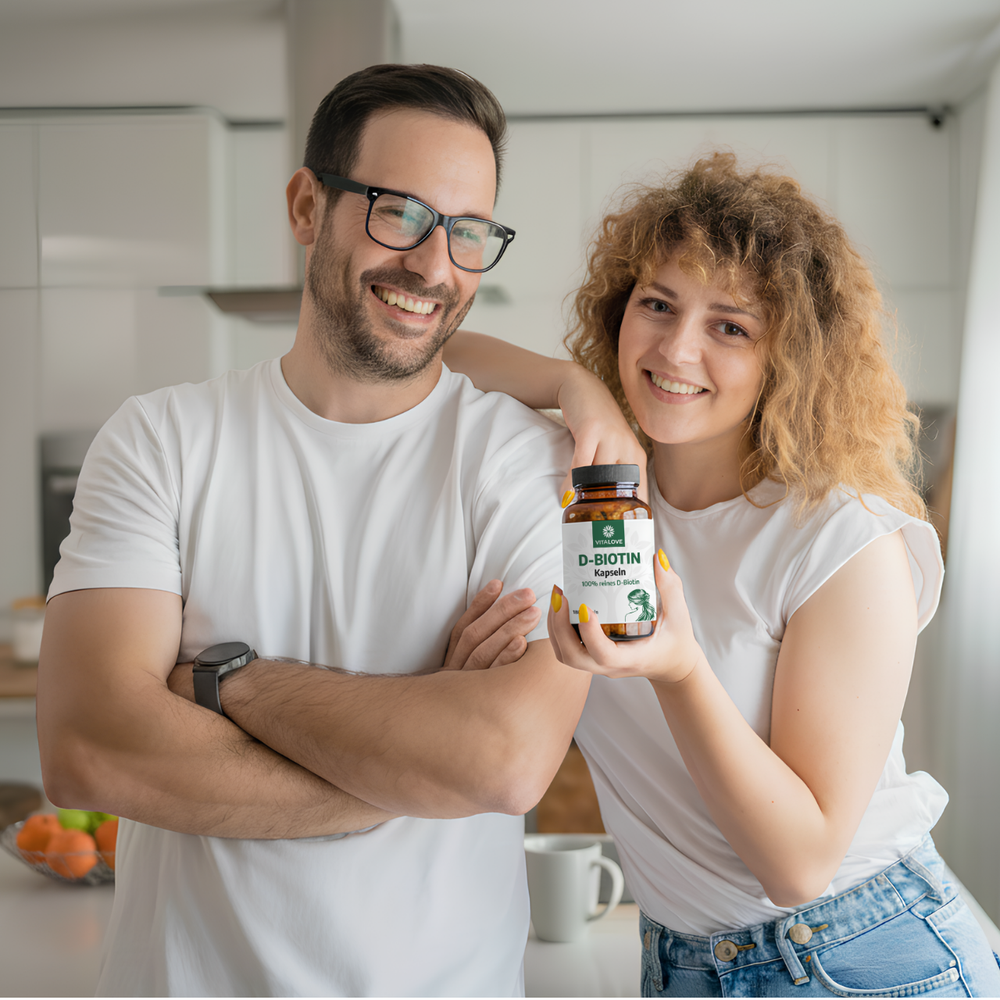 Biotin Kapseln (Vitamin B7) – 180 Kapseln