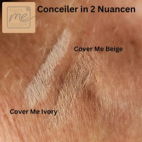 Bio-Concealer | natürlich, vegan + effektiv – für Makellose Haut in 2 Nuancen