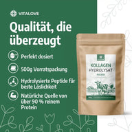 Kollagen Hydrolysat Pulver Qualität aus Frankreich