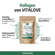 Kollagen Hydrolysat Pulver aus europäischer Weidehaltung
