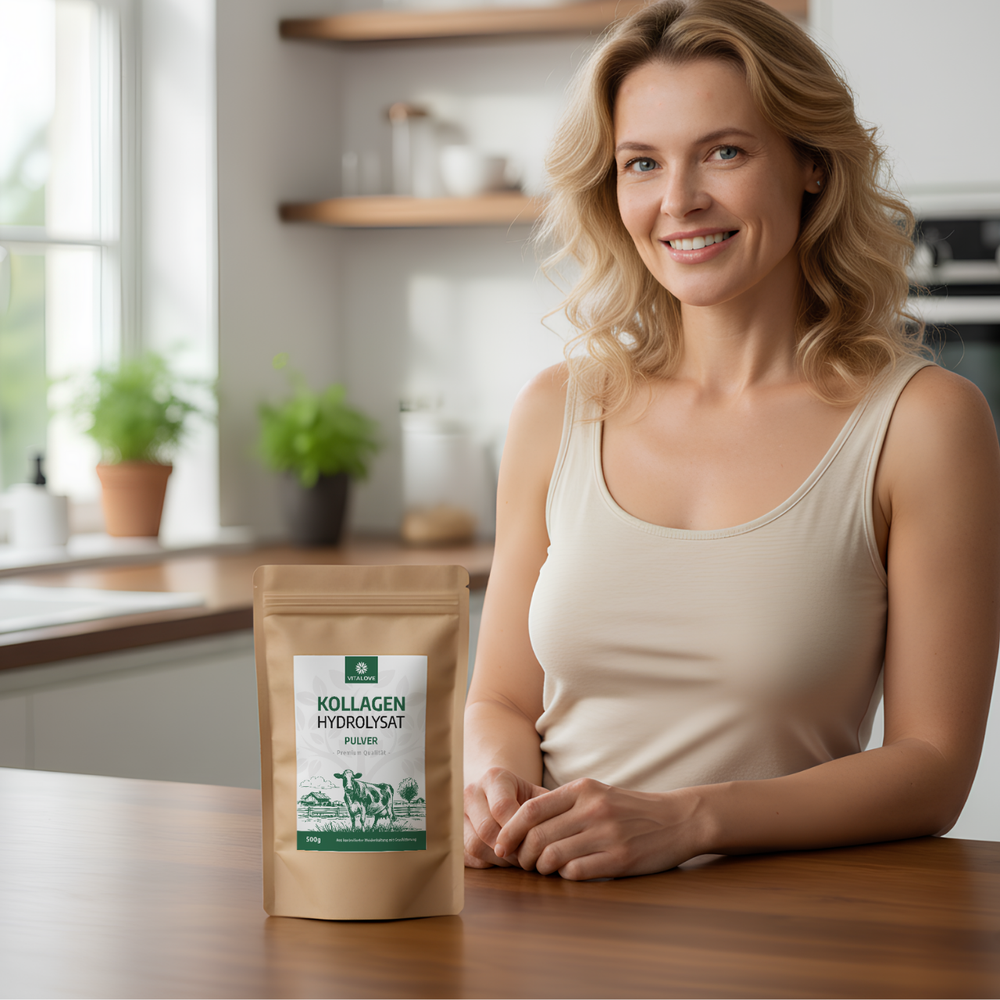 Kollagen Hydrolysat Pulver (aus Weidehaltung) – 500 g