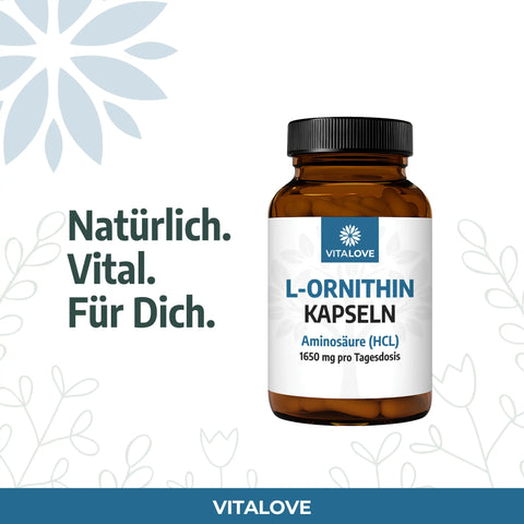 L-Ornithin-Kapseln-VITALOVE