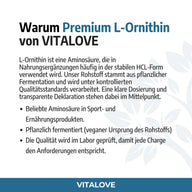L-Ornithin-Kapseln-VITALOVE