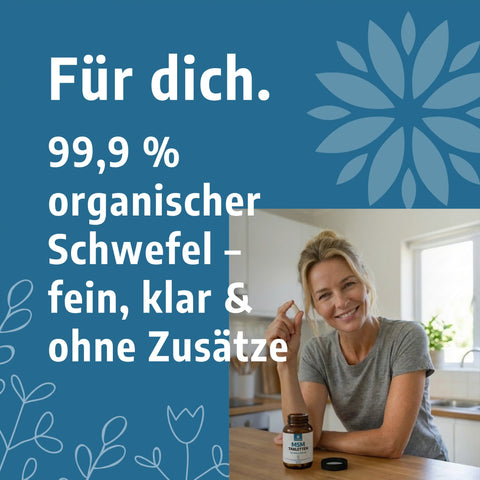 MSM Tabletten ohne Füllstoffe und Farbstoffe