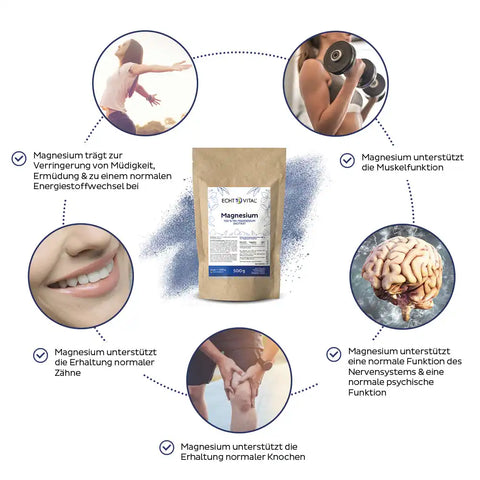 Tri-Magnesium - Beutel mit 500 g Pulver