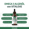 Produktdetails zu Omega-3 Algenöl Tropfen mit DHA und EPA