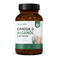 Omega 3 Algenöl Kapseln mit EPA und DHA – 90 Kapseln