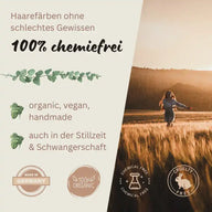 Profi-Pflanzenhaarfarbe kühles Sahara-Blond "cool sahara blond in 2-Steps" 2x 90g Nachfüllpacks