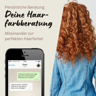 Profi-Pflanzenhaarfarbe SET "warmes helles Kupfer-Blond - warm tizian blond"
