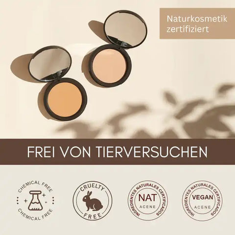 Bio-cipria – trucco opacizzante, vegano e senza sostanze chimiche per tutti i tipi di pelle