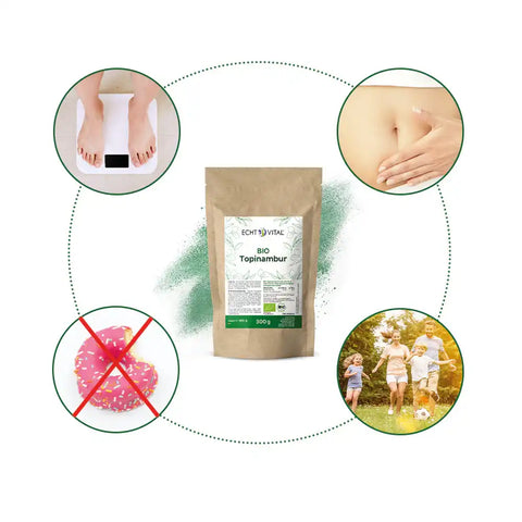 Bio Topinambur Beutel, gesund, für Gewicht, Darm, Familie, ohne Zucker