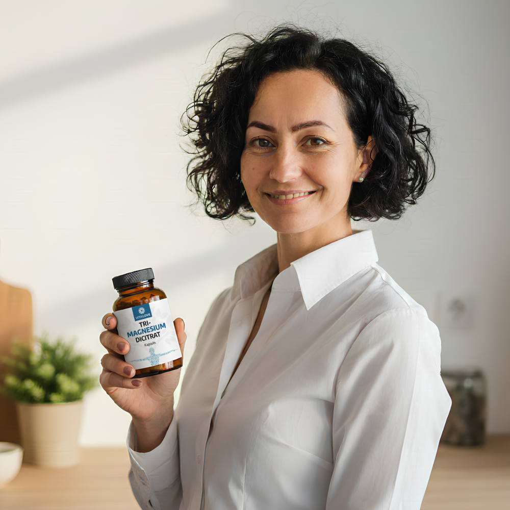Tri-Magnesium-Dicitrat Kapseln (360 mg) – 120 Kapseln