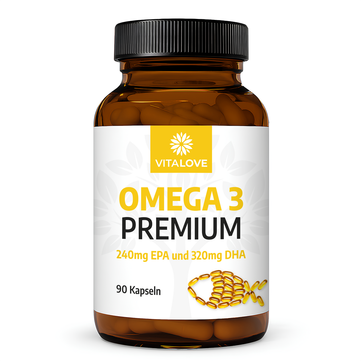 VITALOVE Omega 3 Fischöl Kapseln