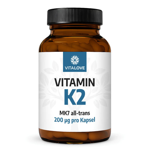 Vitamin K2 Kapseln MK7 all-trans von VITALOVE