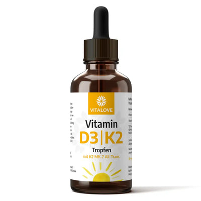 Vitamin D3 K2 Drops with MK7 All-Trans – 50 ml