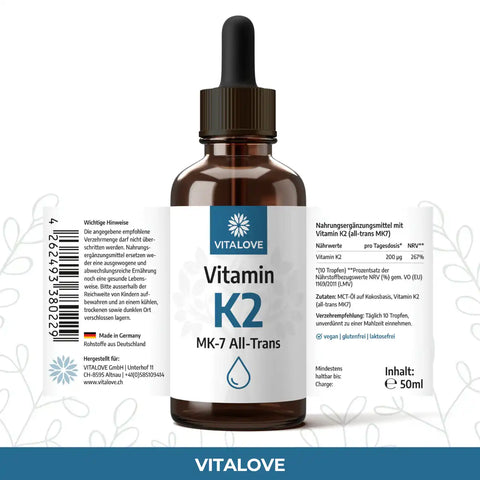 Vitamin K2 Tropfen (MK7 all-trans) – 50 ml