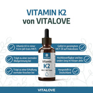 Vitamin K2 Tropfen (MK7 all-trans) – 50 ml