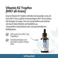 Vitamin K2 Tropfen (MK7 all-trans) – 50 ml