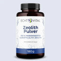 Echt Vital Zeolith Pulver 180g braune Dose, 100% mikronisierter Klinoptilolith-Zeolith