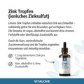 Nachhaltigkeitshinweis zu den VITALOVE Zink Tropfen