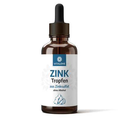 Zink Tropfen (alkoholfrei) – 100 ml
