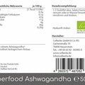 Bio Ashwagandha - Pulver - 500g (Superfood) - VITALOVE - Naturprodukte