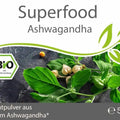 Bio Ashwagandha - Pulver - 500g (Superfood) - VITALOVE - Naturprodukte