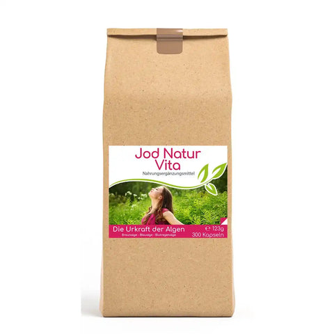 Jod Natur (Astaxanthin) Kapseln - VITALOVE - Naturprodukte
